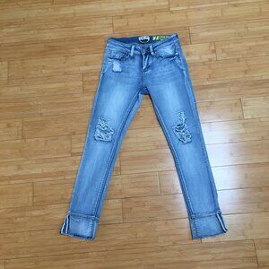 EUC Indigo Rein Light Wash Skinny Jeans